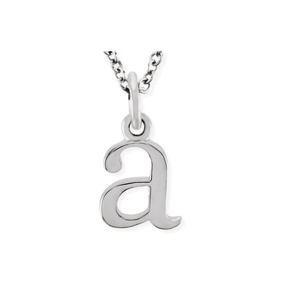 Lowercase Initial Pendant