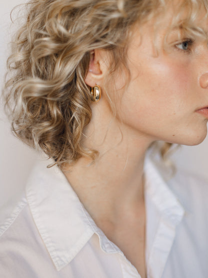 Chunky Gold Earrings