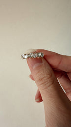Tilly Pear Diamond Band