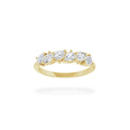 Tilly Pear Diamond Band