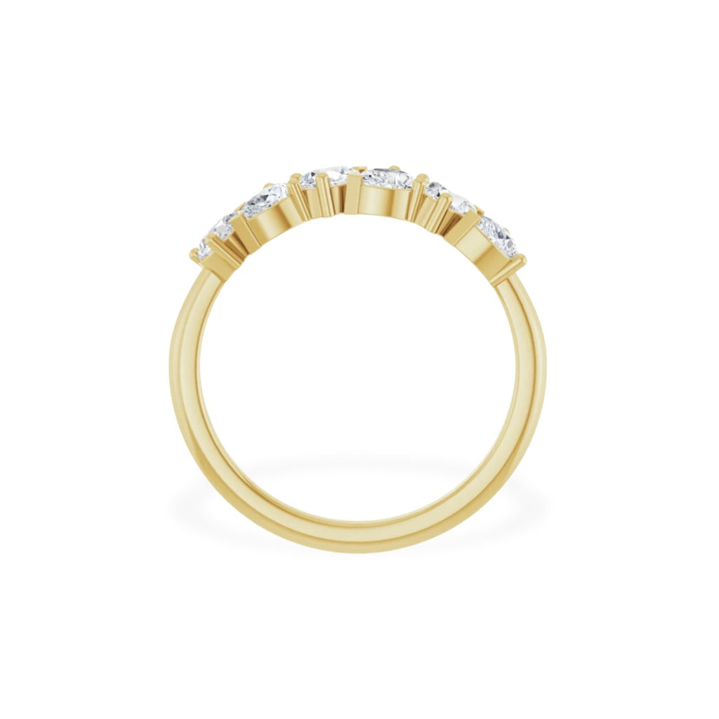 Tilly Pear Diamond Band