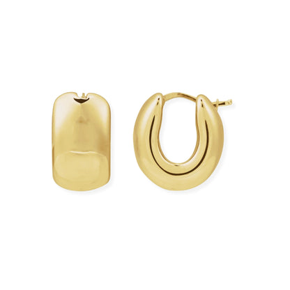 Mega Chunky Gold Hoops