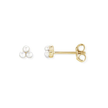 Petite Pearl Cluster Studs