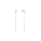Pearl Threader Studs